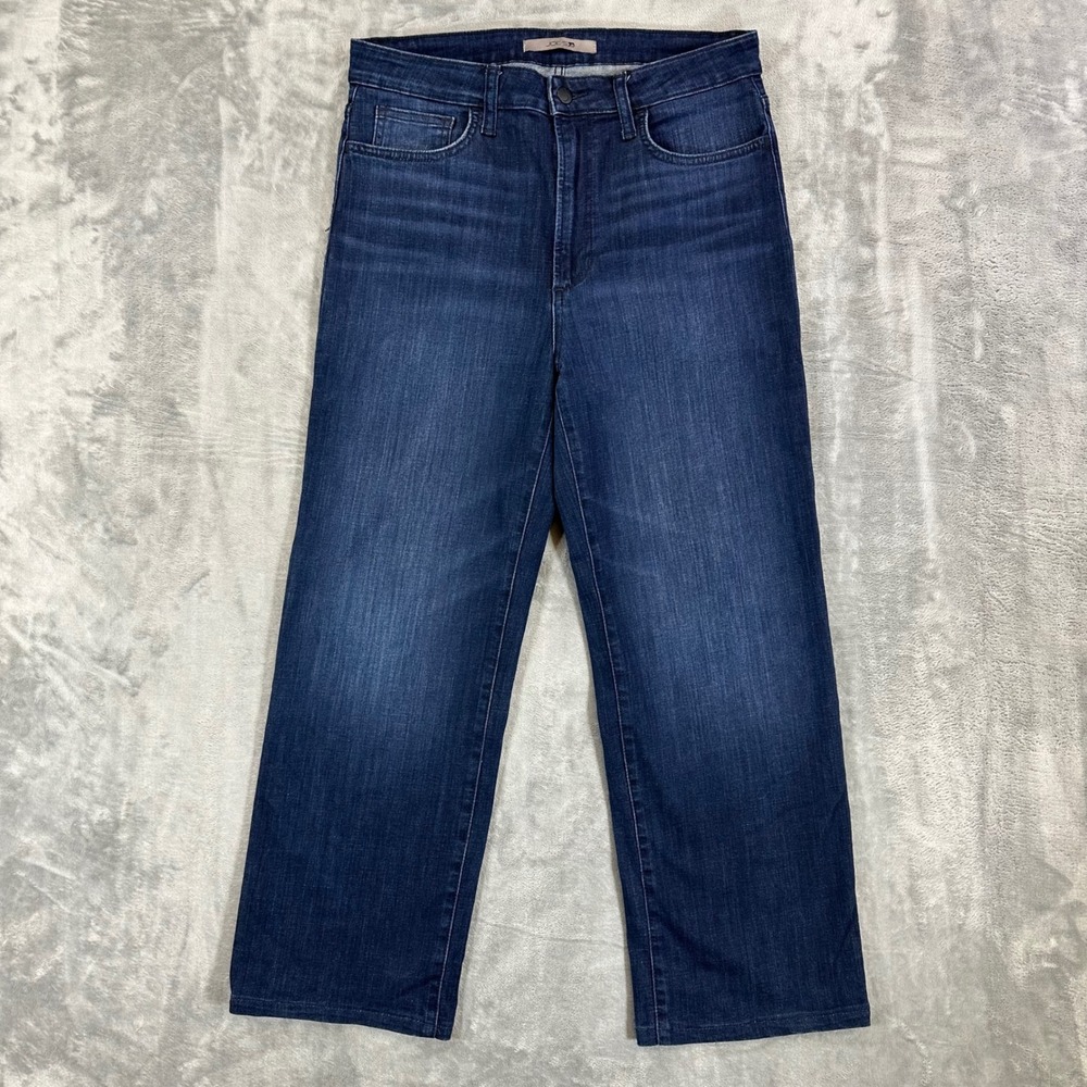 Joe's Jeans Wide Leg Jeans Womens Size 30 Blue Dark Wash Denim Pants